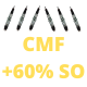 CMF +60% SO Exergy New Injectors (set of 6)