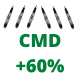 CMD +60% Exergy New Injectors (set of 6)