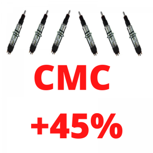 CMC +45% Exergy Reman Injectors (set of 6)