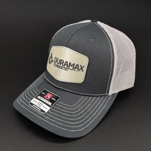 Duramax Tuner Brown Leather Badge Snap-Back Hat